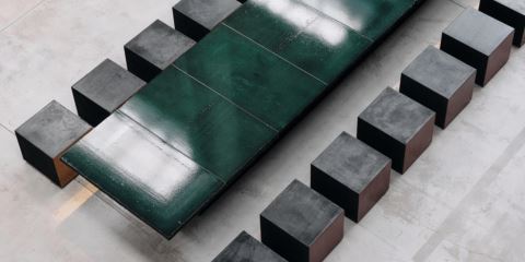 Meda & Lopez x Edit Table & Stool