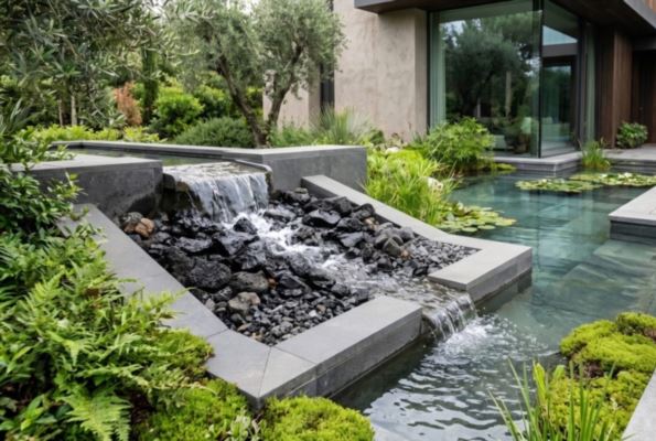 Filtration en pierre de lave: améliorer la qualité de l'eau dans les projets de design